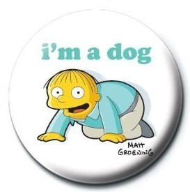 Κονκάρδα THE SIMPSONS - ralph i am a dog