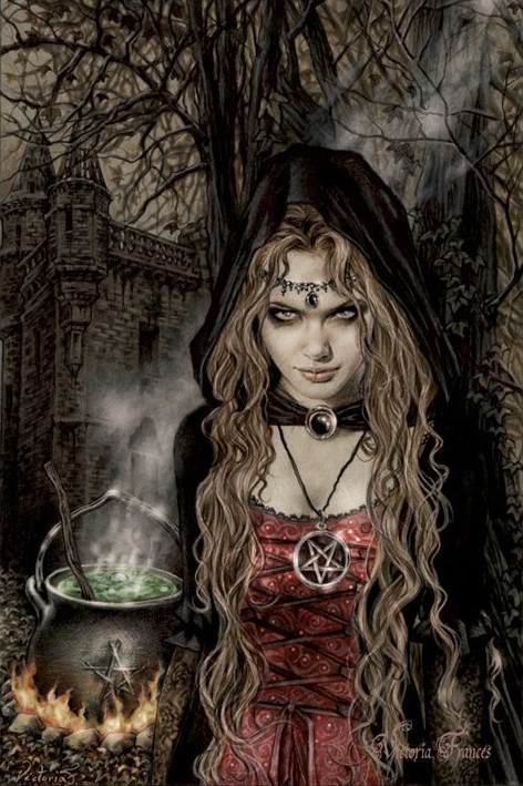 Poster Victoria Frances - cauldron