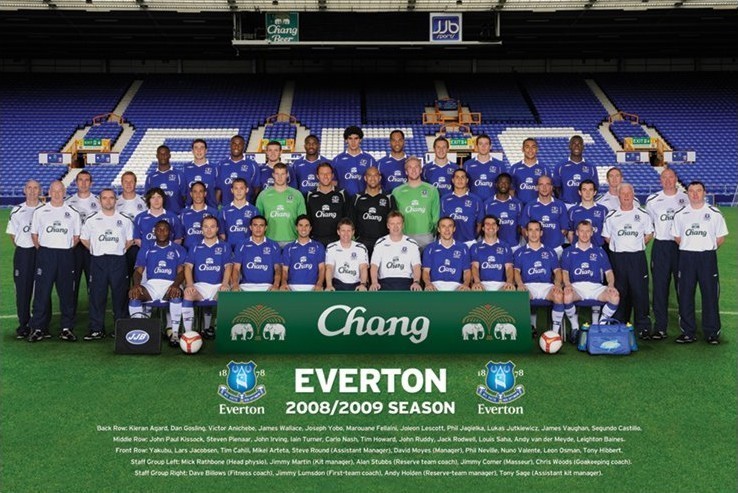 Плакат Everton - Team
