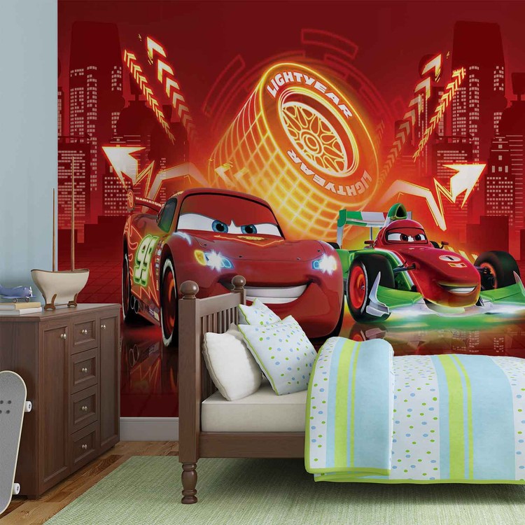 Ταπετσαρία Disney Cars Lightning McQueen Bernoulli