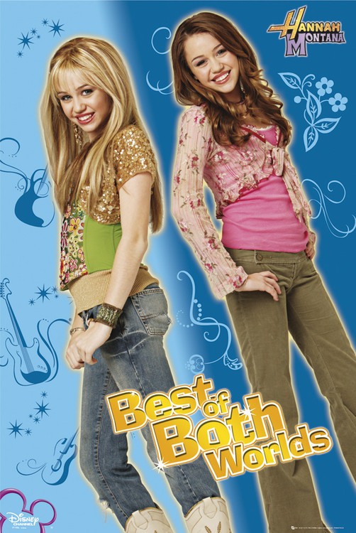 Плакат HANNAH MONTANA - best of both worlds