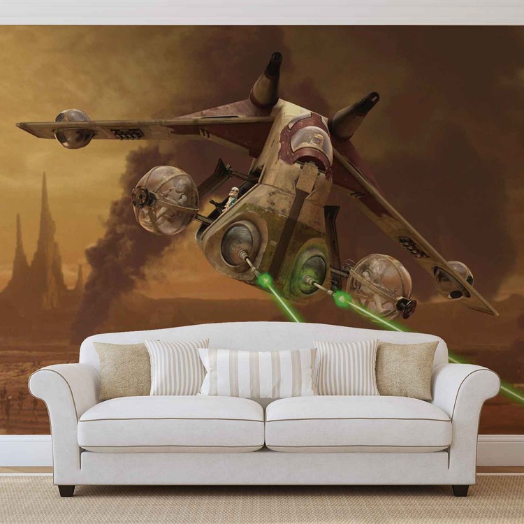 Фототапет Star Wars Republic Attack Gunship