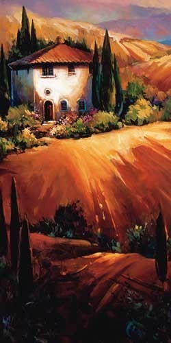 Art Print GOLDEN TUSCANY