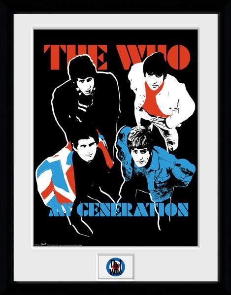 Kehystetty juliste The Who - My Generation