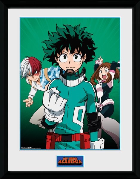 Framed poster My Hero Academia