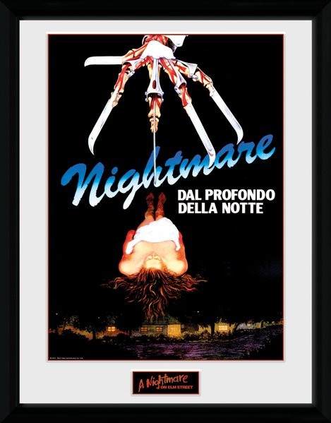 Framed Poster Nightmare On Elm Street - The Final Nightmare