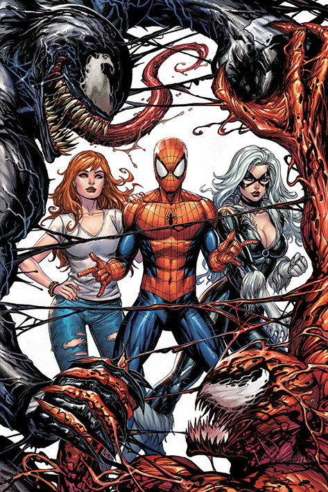 Плакат Venom - Venom and Carnage fight