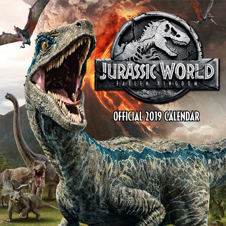 Ημερολόγιο 2027 Jurassic World Fallen Kingdom