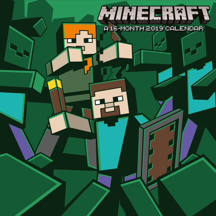 Календар 2027 Minecraft