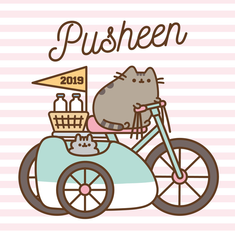 Kalendar 2027 Pusheen