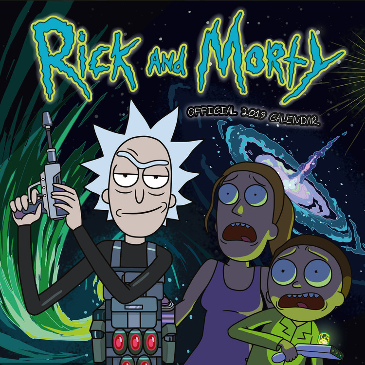 Calendar 2019 Rick And Morty