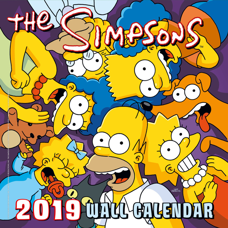 Calendar 2027 The Simpsons
