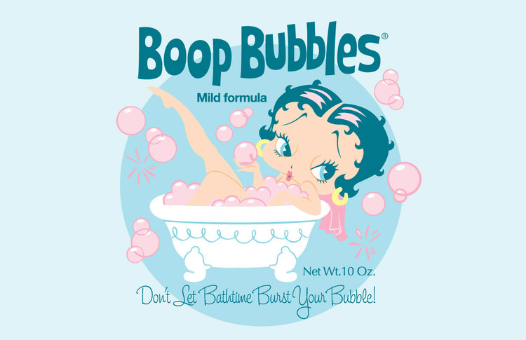 Μεταλλική πινακίδα BETTY BOOP BUBBLES