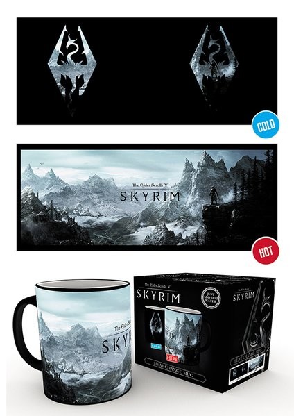Lämpömuki Skyrim - Dragon Symbol