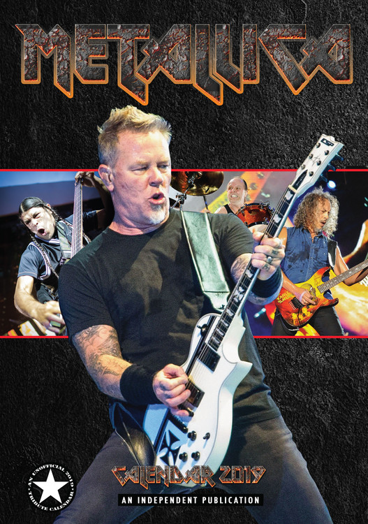 Calendar 2019 Metallica