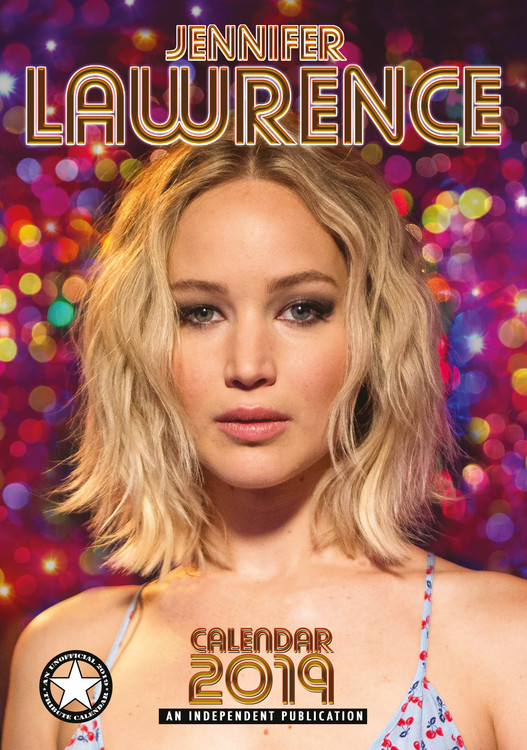 Calendar 2019 Jennifer Lawrence