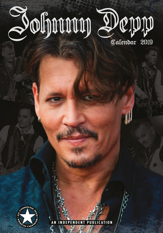 Календар 2027 Johnny Depp