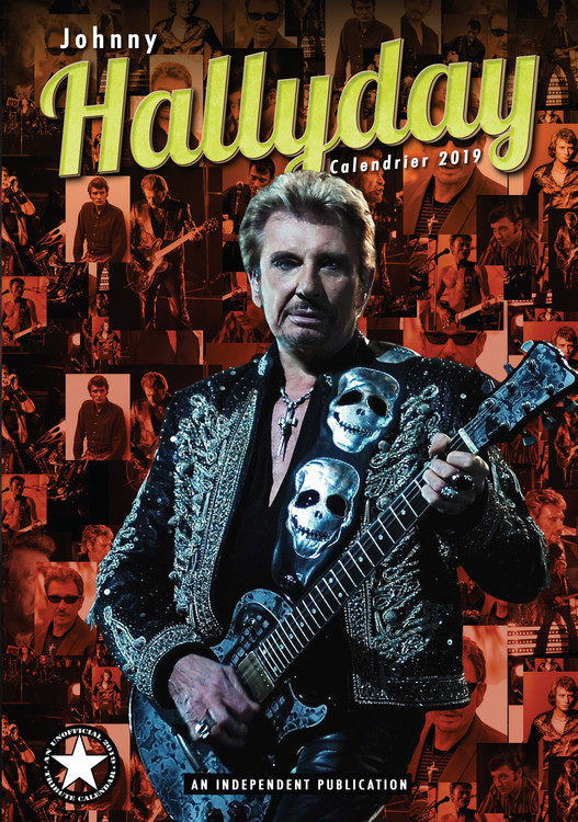 Calendar 2027 Johnny Hallyday