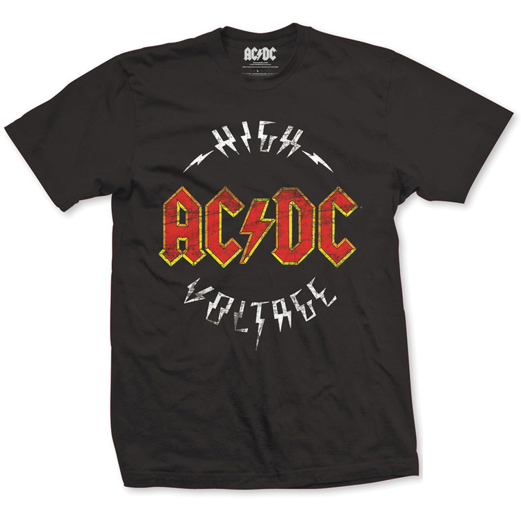 Μπλουζάκι AC/DC - Logo High Voltage