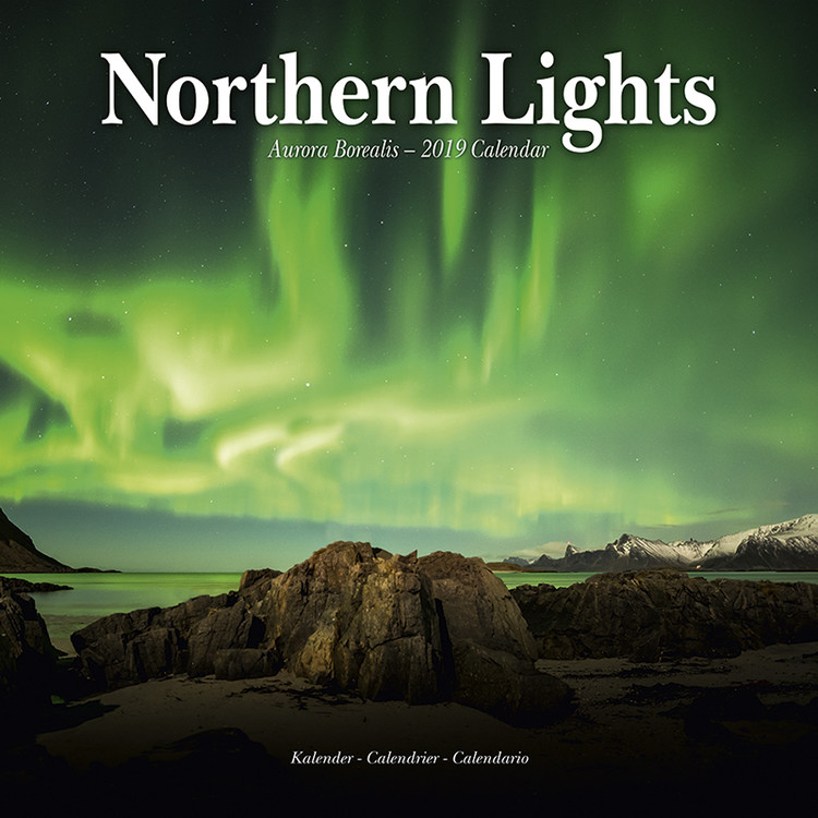 Calendar 2019 Northern Lights