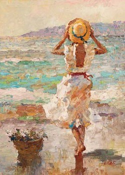 Художествен печат Seaside Summer I