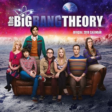 Calendar 2019 Big Bang Theory