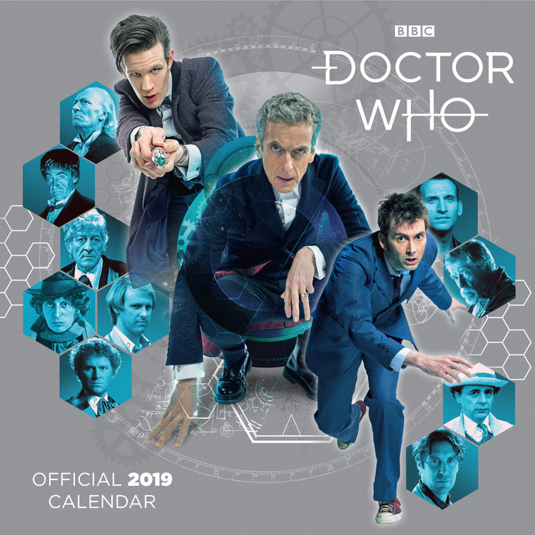 Calendar 2019 Doctor Who