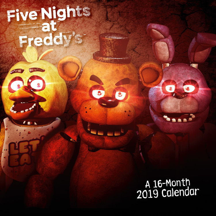 Calendar 2019 Five Nights At Freddys