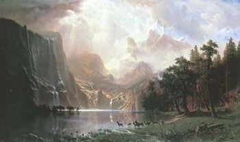 Художествен печат Sierra Nevada In California