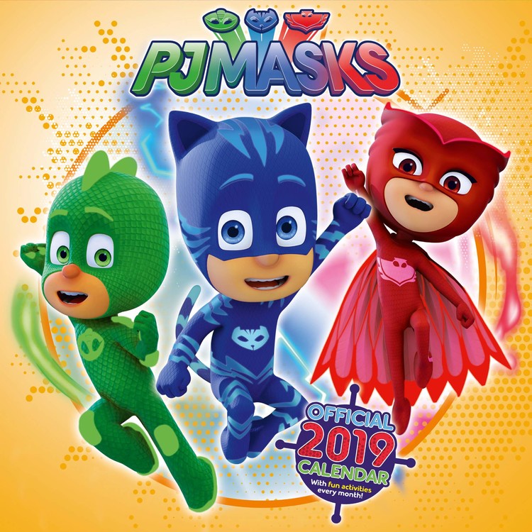 Calendar 2019 PJ Masks