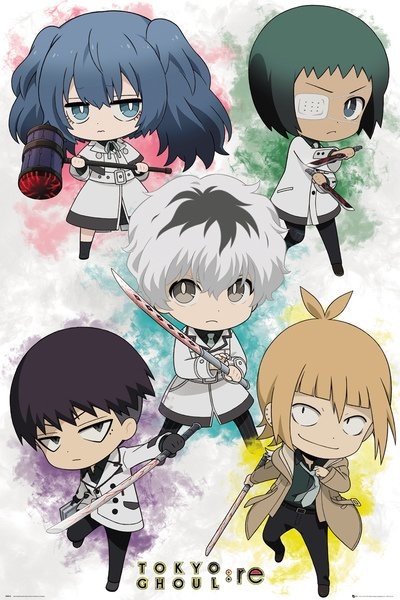 Плакат Tokyo Ghoul - Re - Chibi Characters