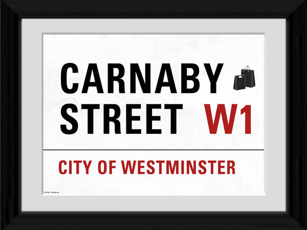 Framed Poster London - Carnaby Street
