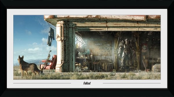 Κορνιζαρισμένη αφίσα Fallout - Garage