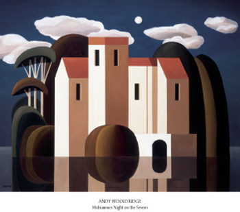 Midsummer Night on the Severn Картина