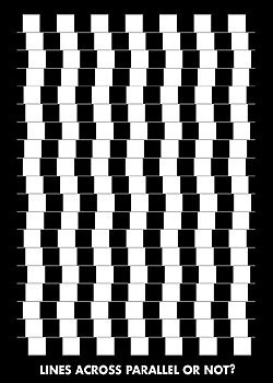 Плакат Lines across parallel or nor?
