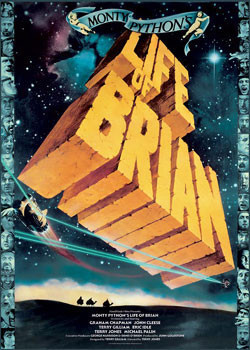 Плакат MONTY PYTHON - life of brian