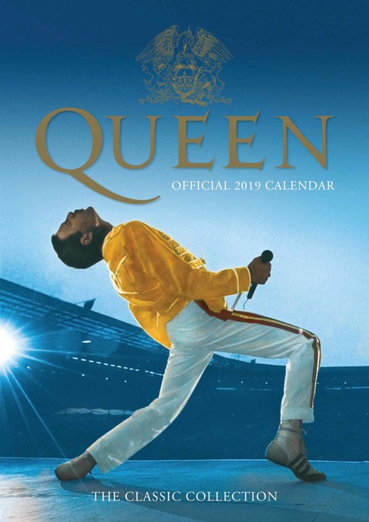 Koledar 2027 Queen