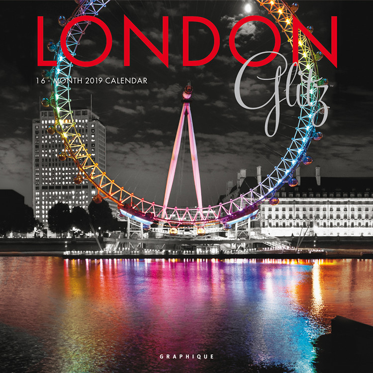 Calendar 2026 London - Glitz