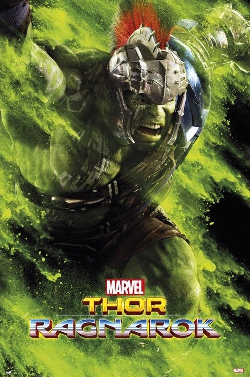 Плакат Thor: Ragnarok - Hulk Green Dust