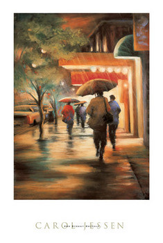 Art Print 2nd Street Drizzle
