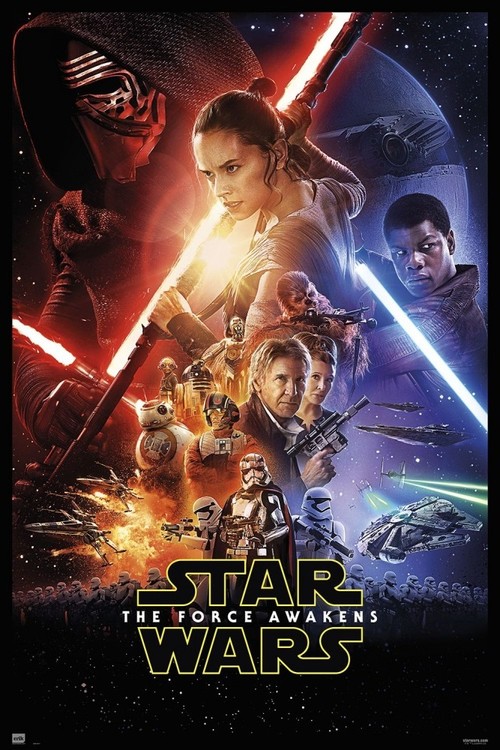 Плакат Star Wars VII - One Sheet