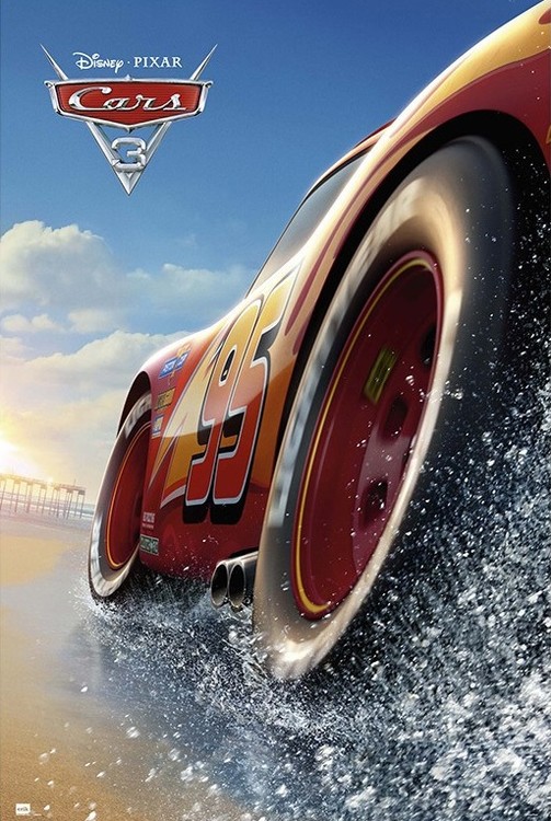 Плакат Cars 3 B