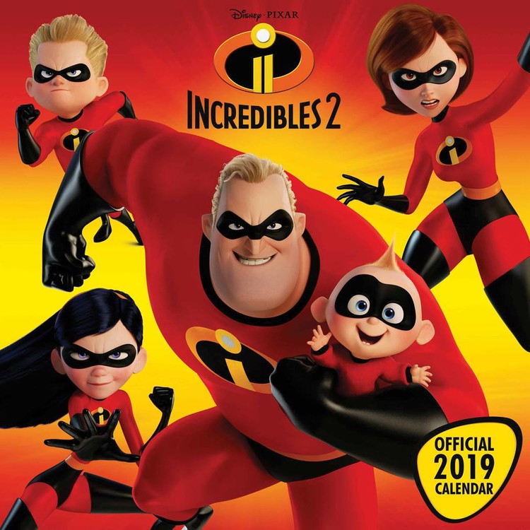 Ημερολόγιο 2027 Incredibles 2