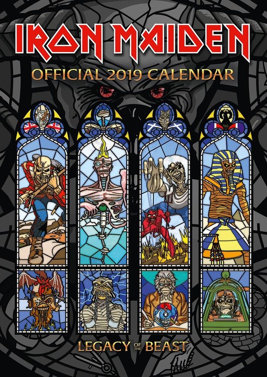 Calendar 2027 Iron Maiden