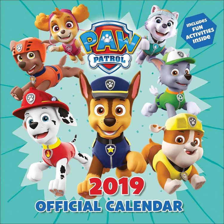 Ημερολόγιο 2027 Paw Patrol