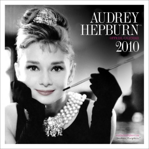 Календар 2027 Official Calendar 2010 Audrey Hepburn