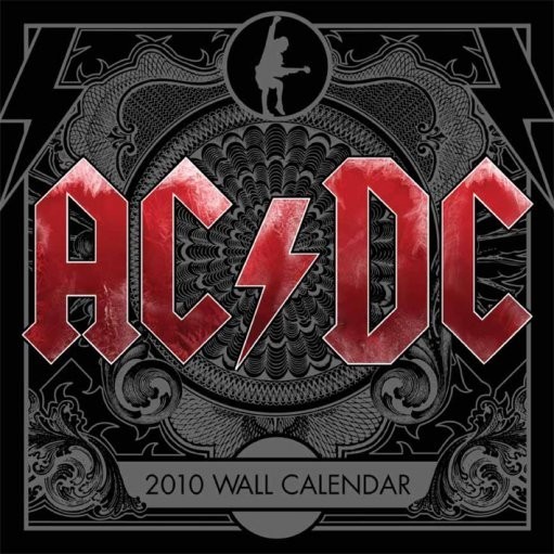Calendar 2026 Official Calendar 2010 AC/DC