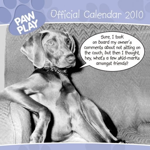 Календар 2027 Official Calendar 2010 Paw Play