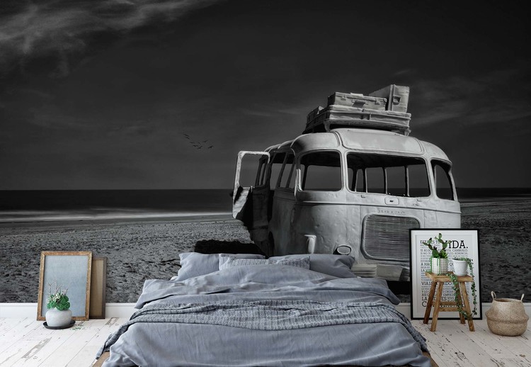 Ταπετσαρία Beached Bus