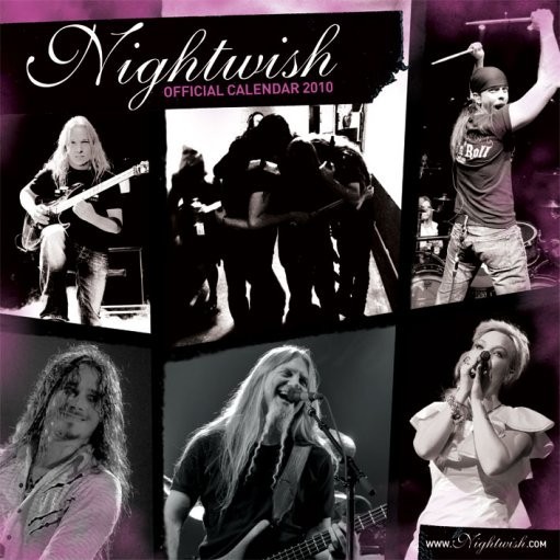 Календар 2027 Kalendář 2010 Nightwish